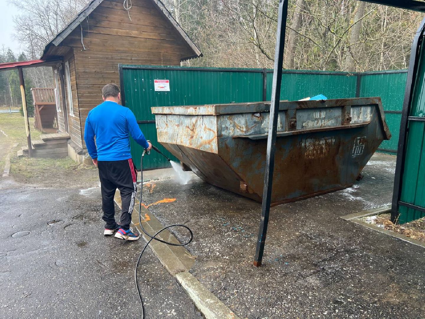 контейнерная площадка, месячник чистоты, управляющая компания,