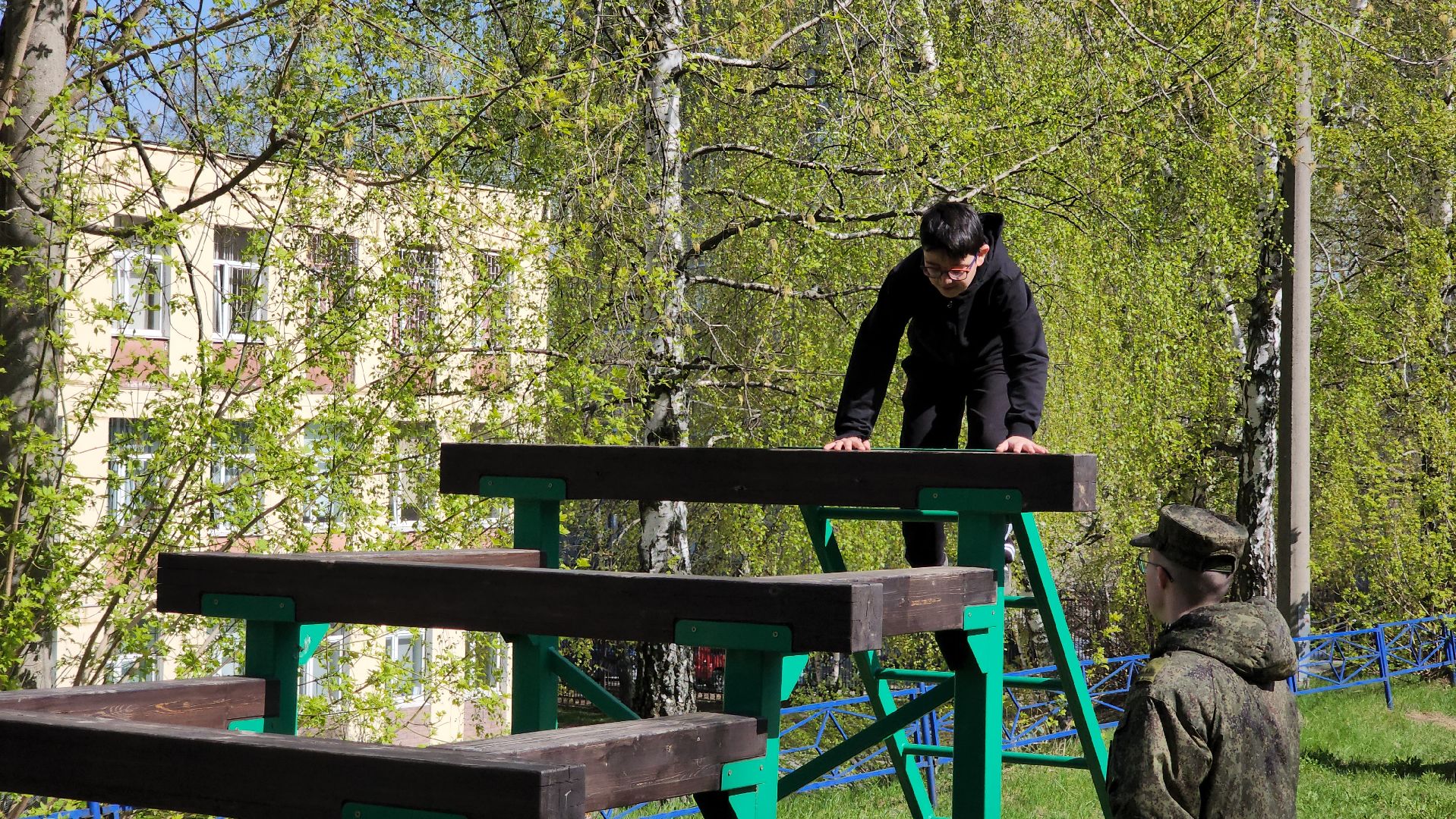 зарница, военная игра, полоса препятствий,