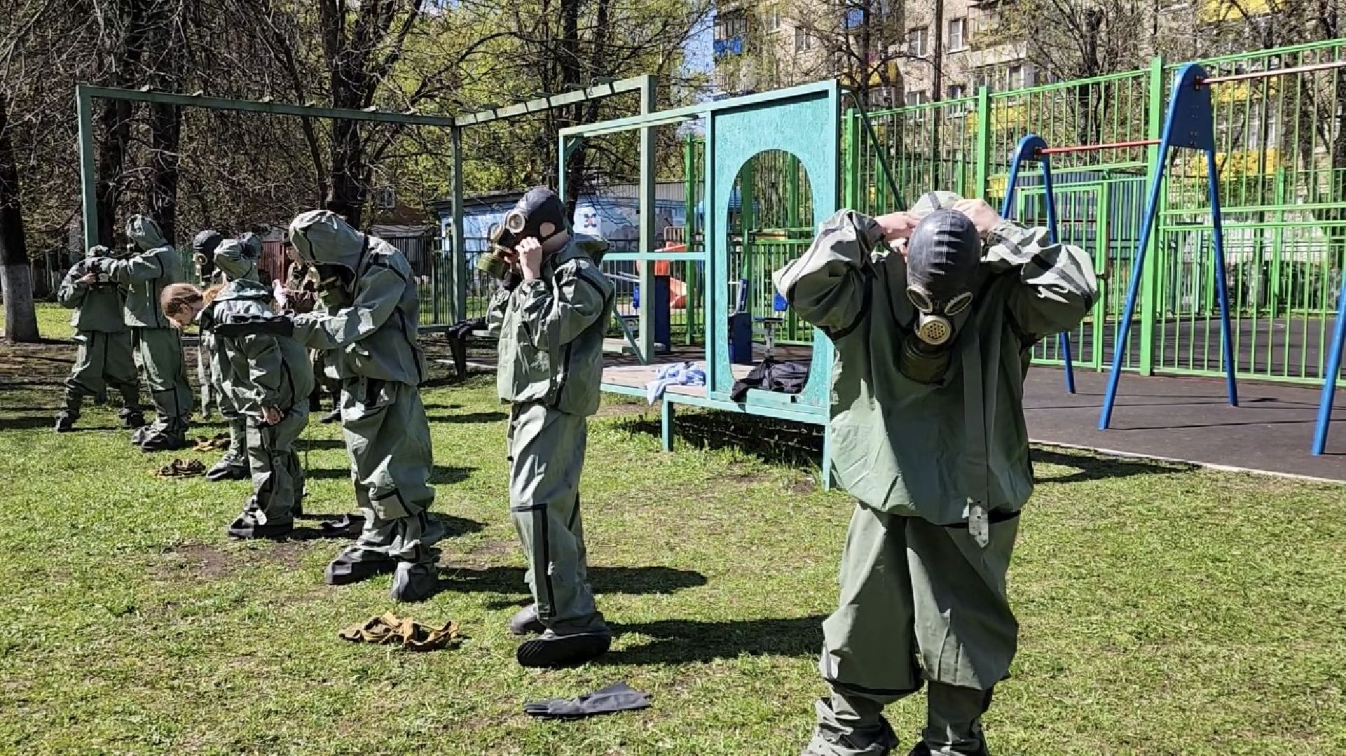 химки, зарница, военно-патриотическая игра, соревнования, школьники,