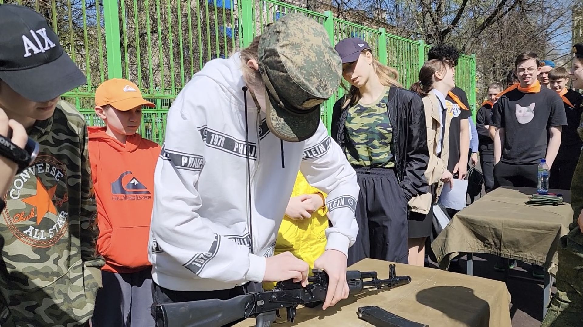 химки, зарница, военно-патриотическая игра, соревнования, школьники,