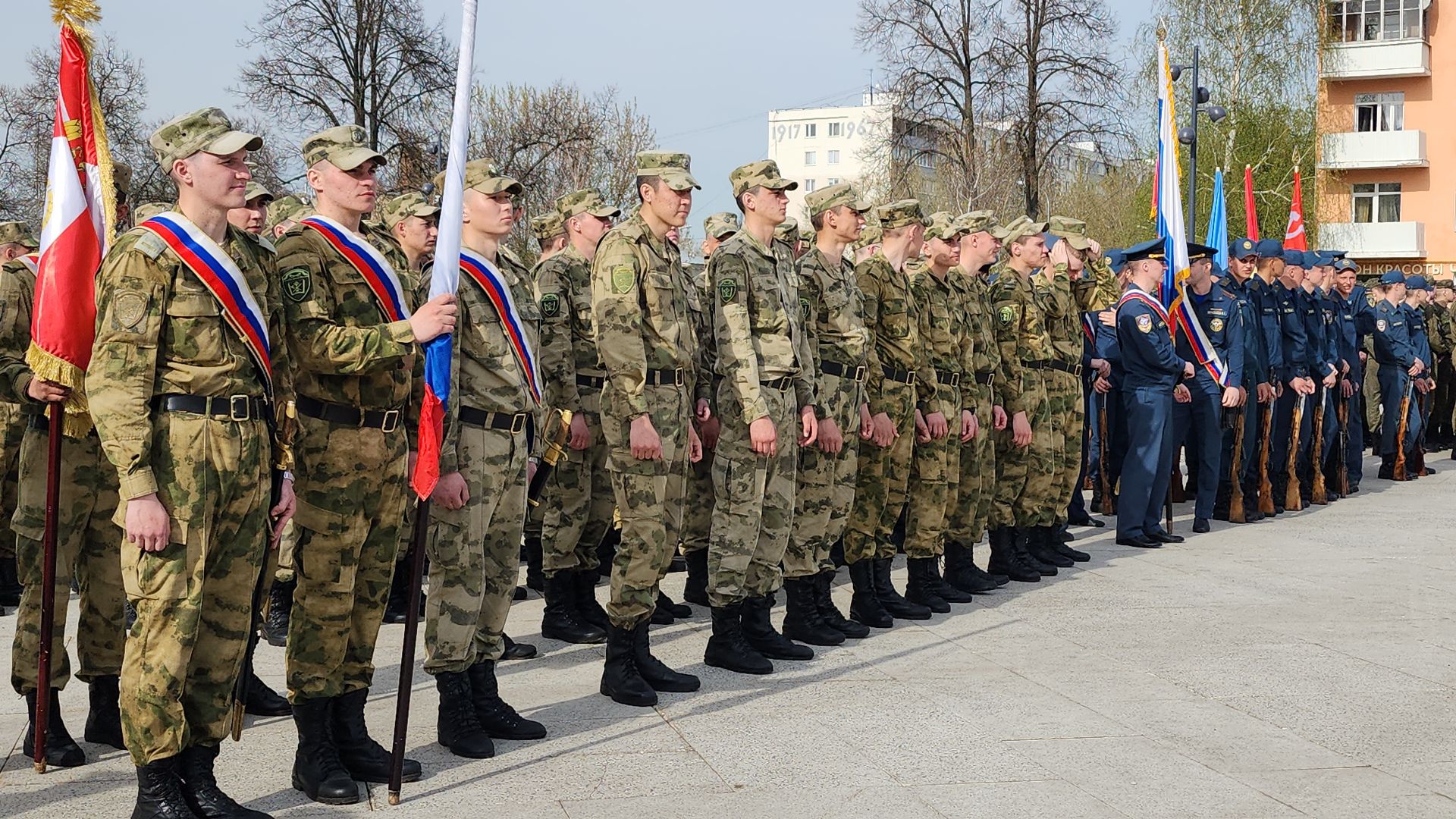 парад Победы, 9 мая, площадь Победы, Ногинск, Богородский городской округ,