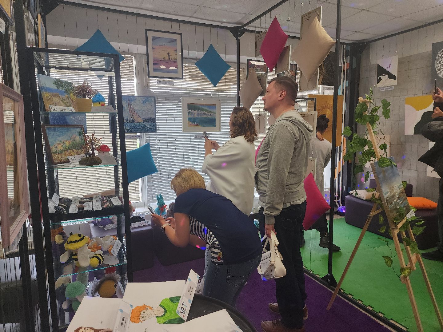 Выставка, открытие выставки,