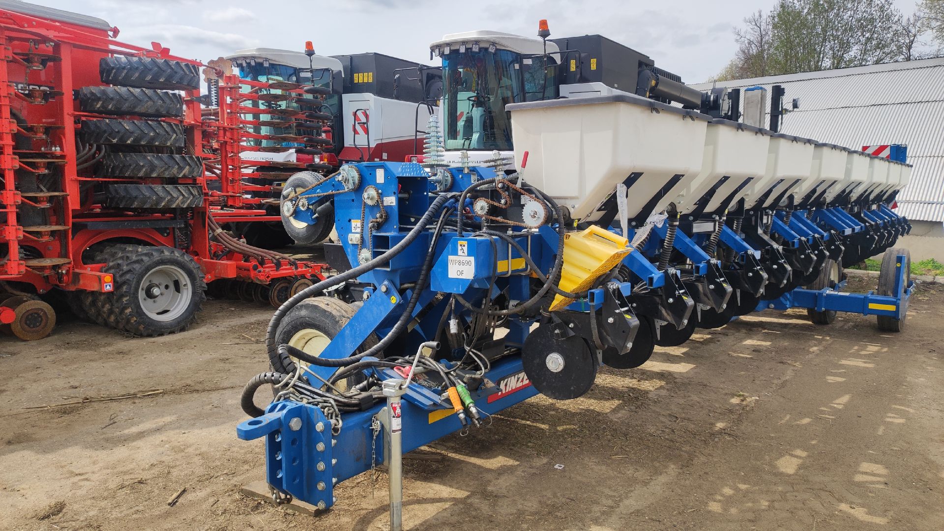 волоколамск, трактор, комбайн, сельхозтехника, урожай 2024, молоко,