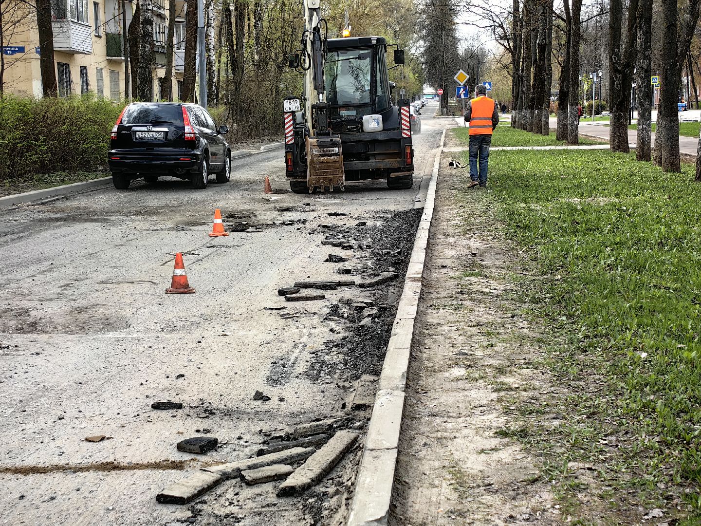 асфальт, ремонт дороги, техника, покрытие, дорожные работы,