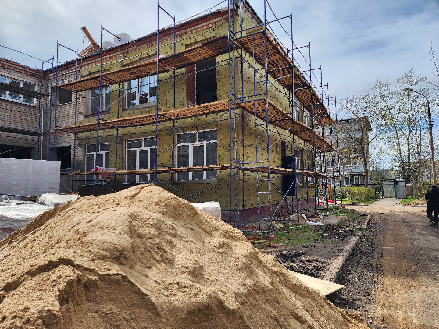 строительство, ремонт детского сада, капитальный ремонт детского сада, руза, рузский городской округ, московская область, подмосковье,