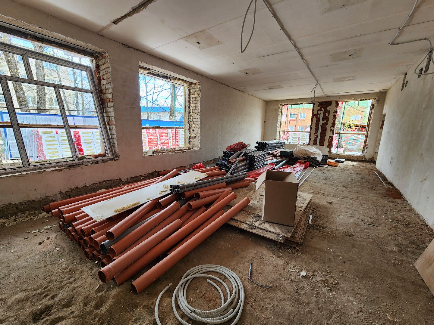 строительство, ремонт детского сада, капитальный ремонт детского сада, руза, рузский городской округ, московская область, подмосковье,