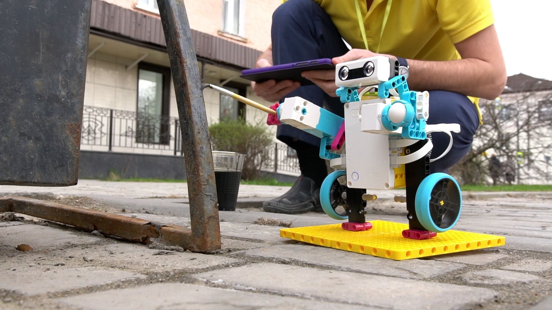 Егорьевск, робот, маляр, инжинириум, конструкторы, дети,