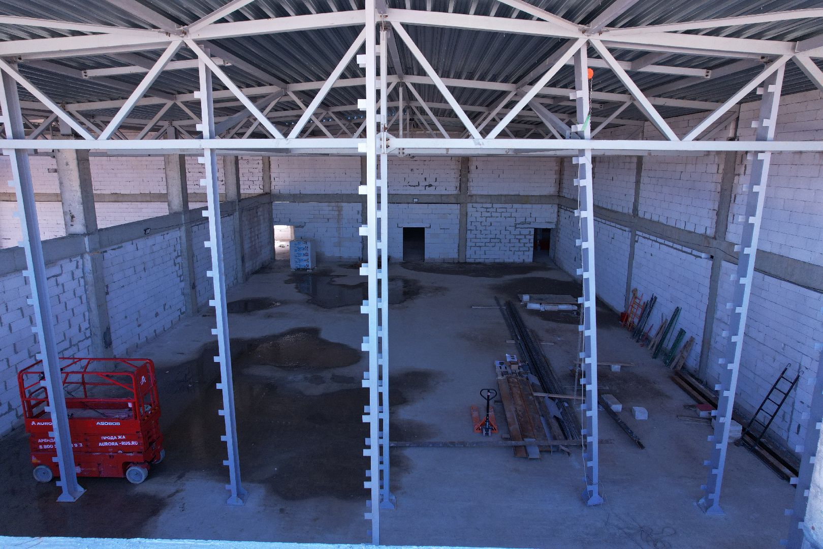 видео с коптера, истра, школа, строительство,