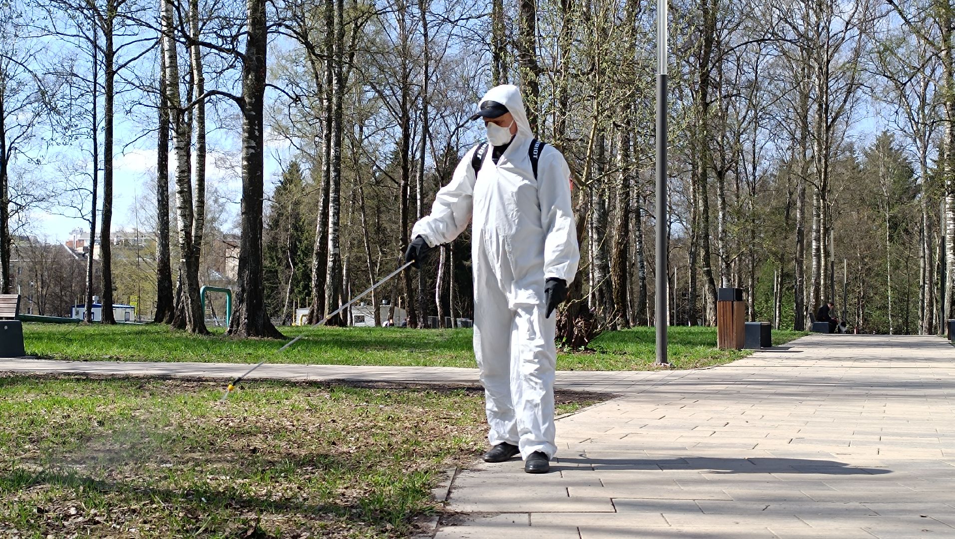 клещи, парк, дезинсекция, лобня,