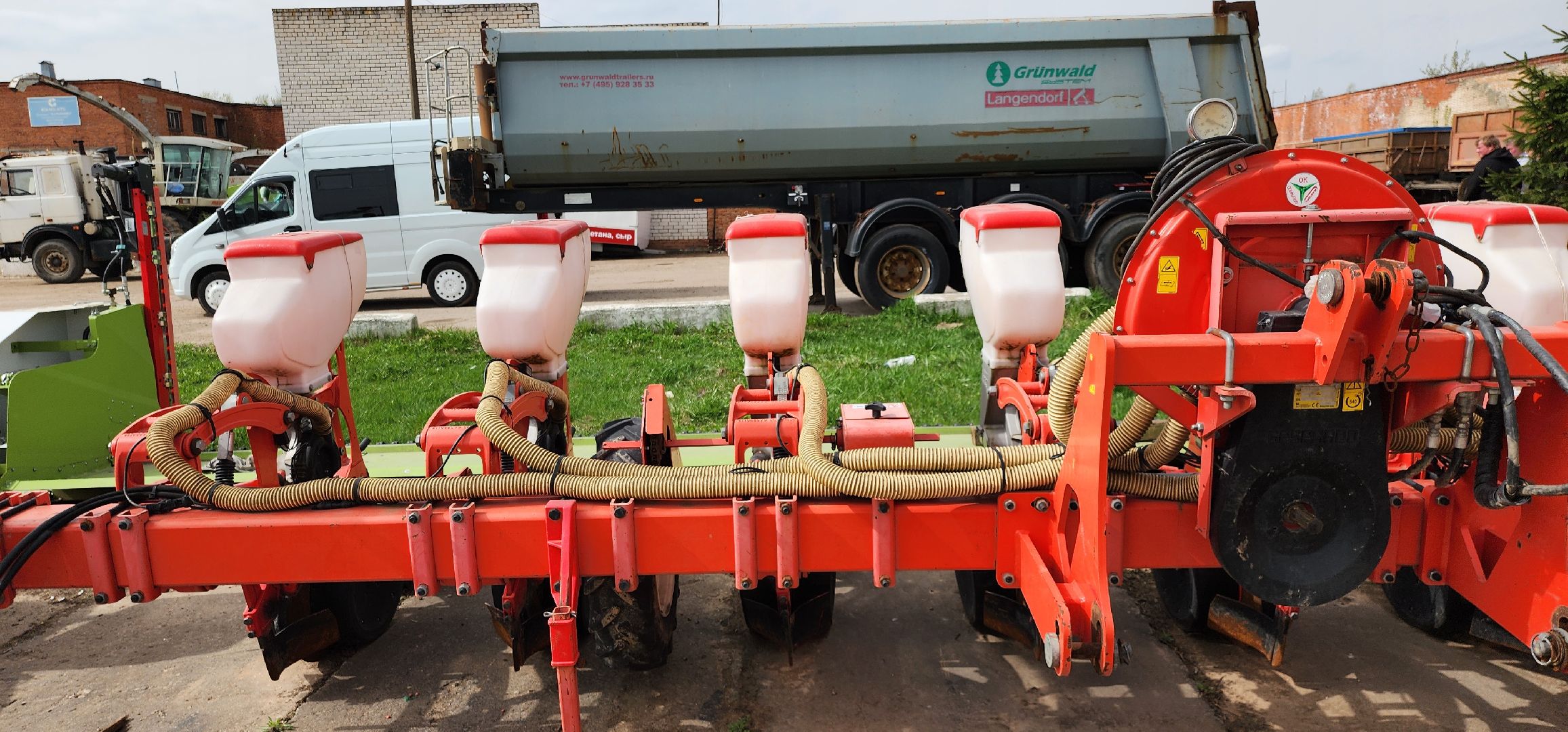 Посевная -2024, Племзавод Барыбино, Домодедово,