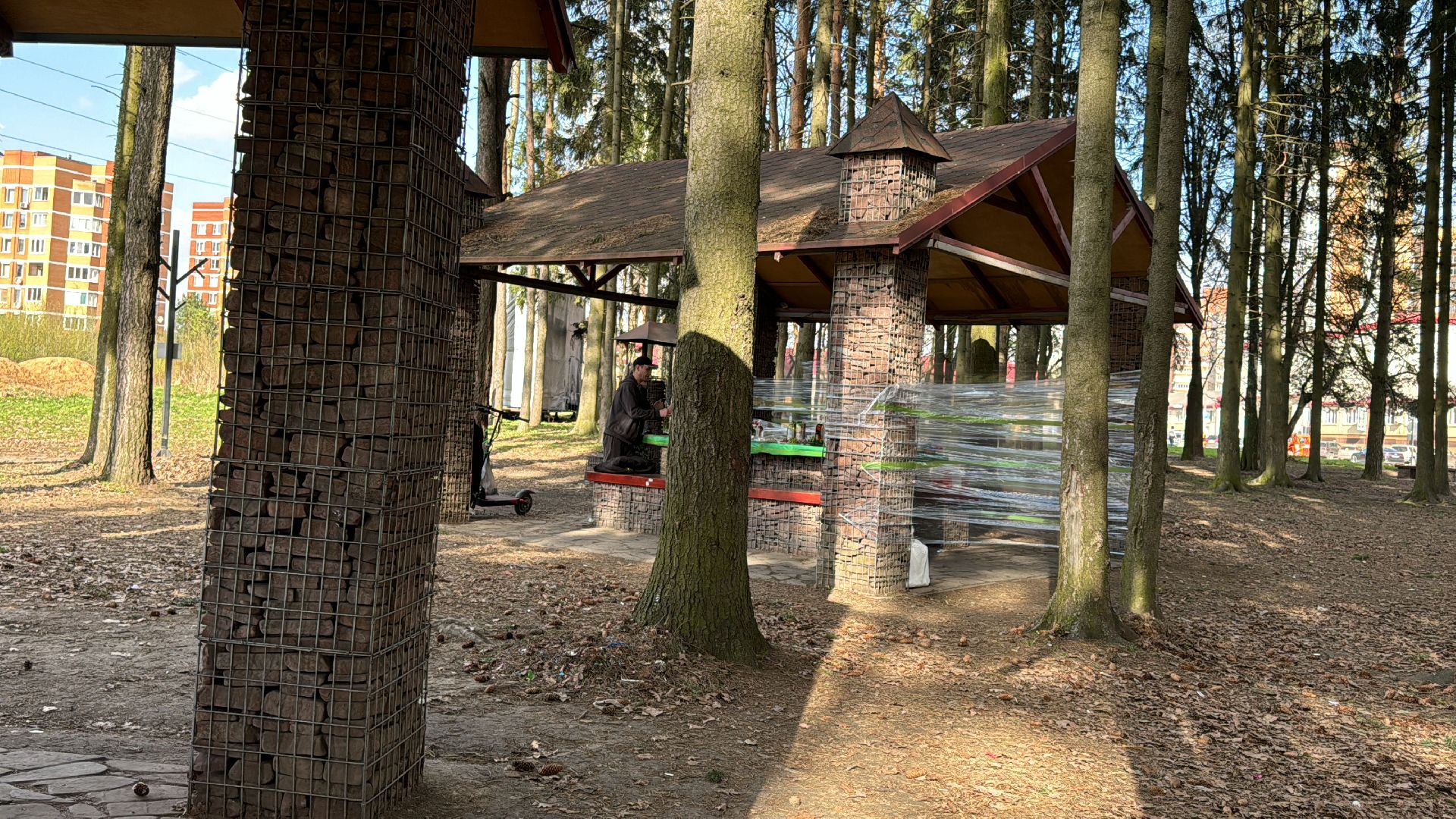 Одинцово, сезон шашлыков, зона барбекю,