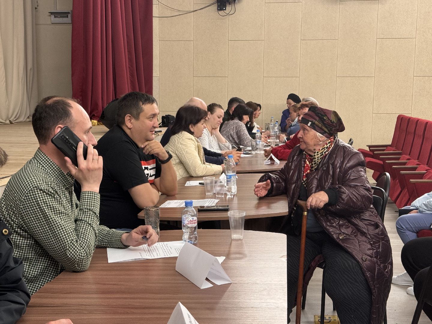 шаховская, выездная администрация, детская площадка, освещение,