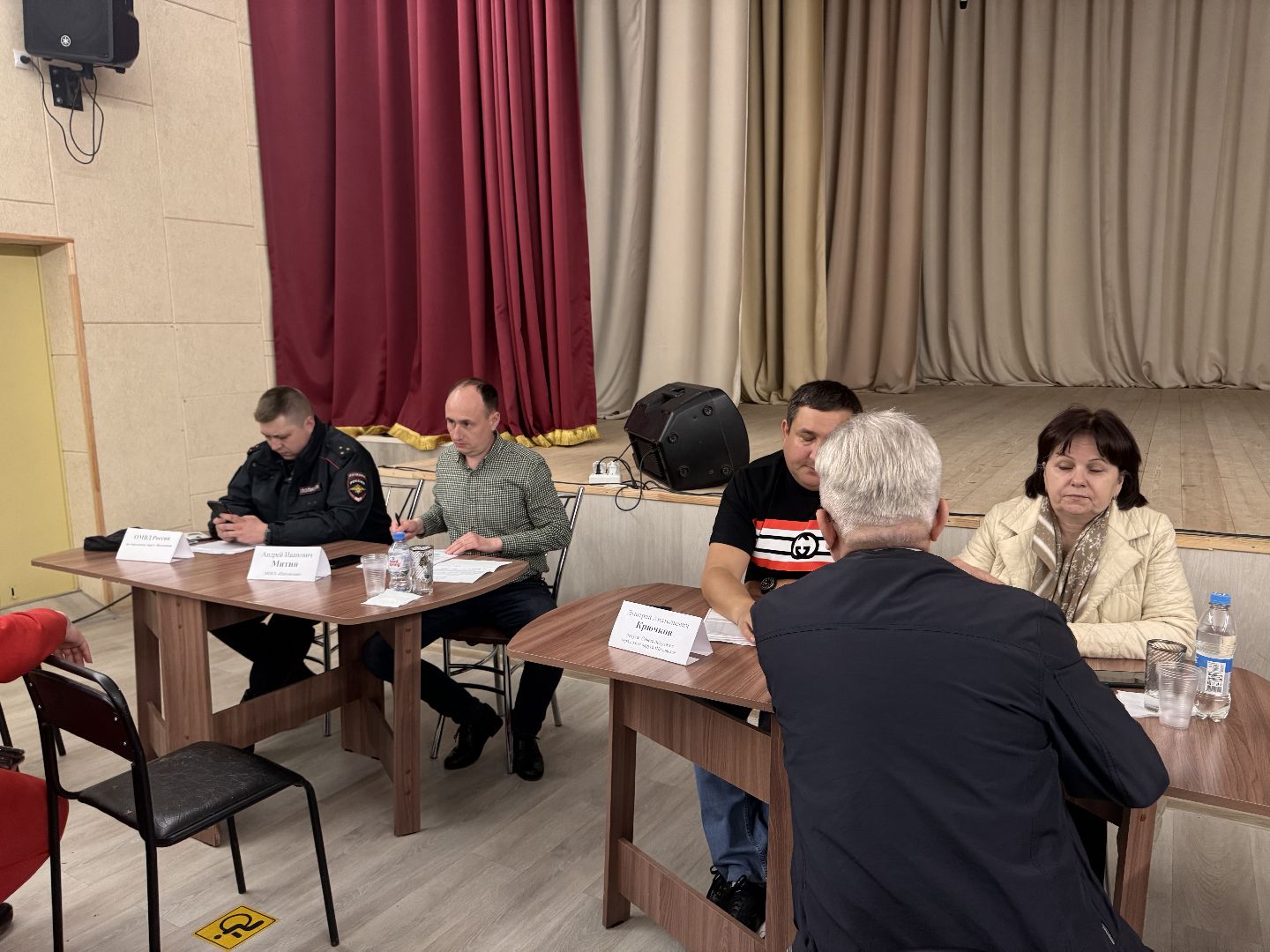 шаховская, выездная администрация, детская площадка, освещение,