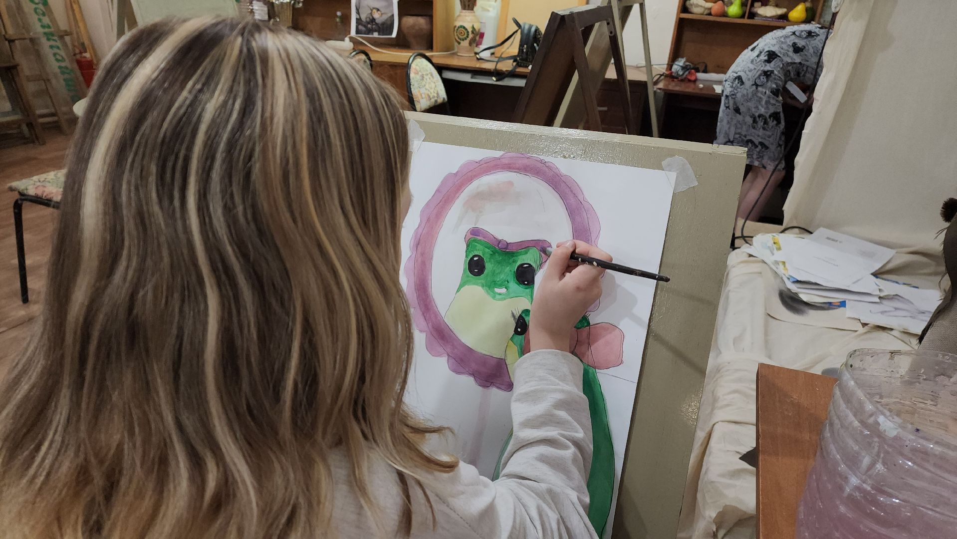 живопись, Фантастика, Рисунок, лобня,