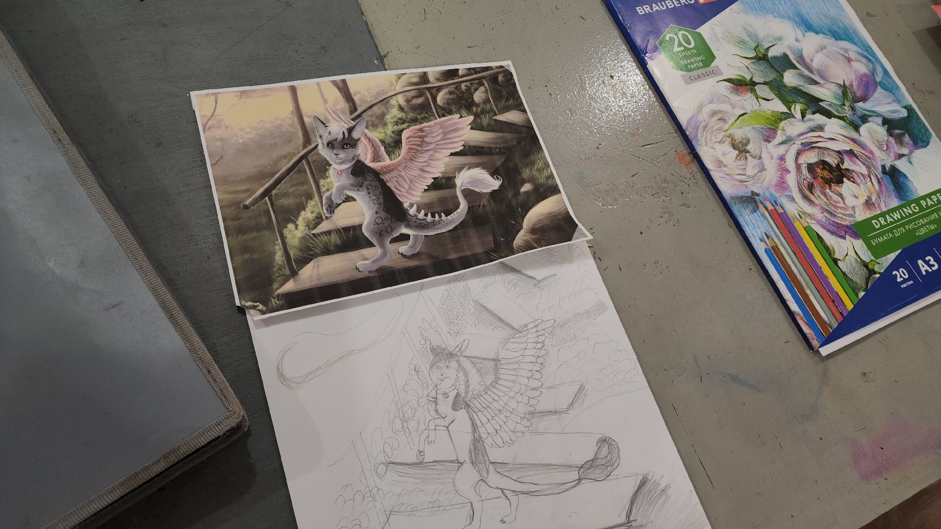 живопись, Фантастика, Рисунок, лобня,