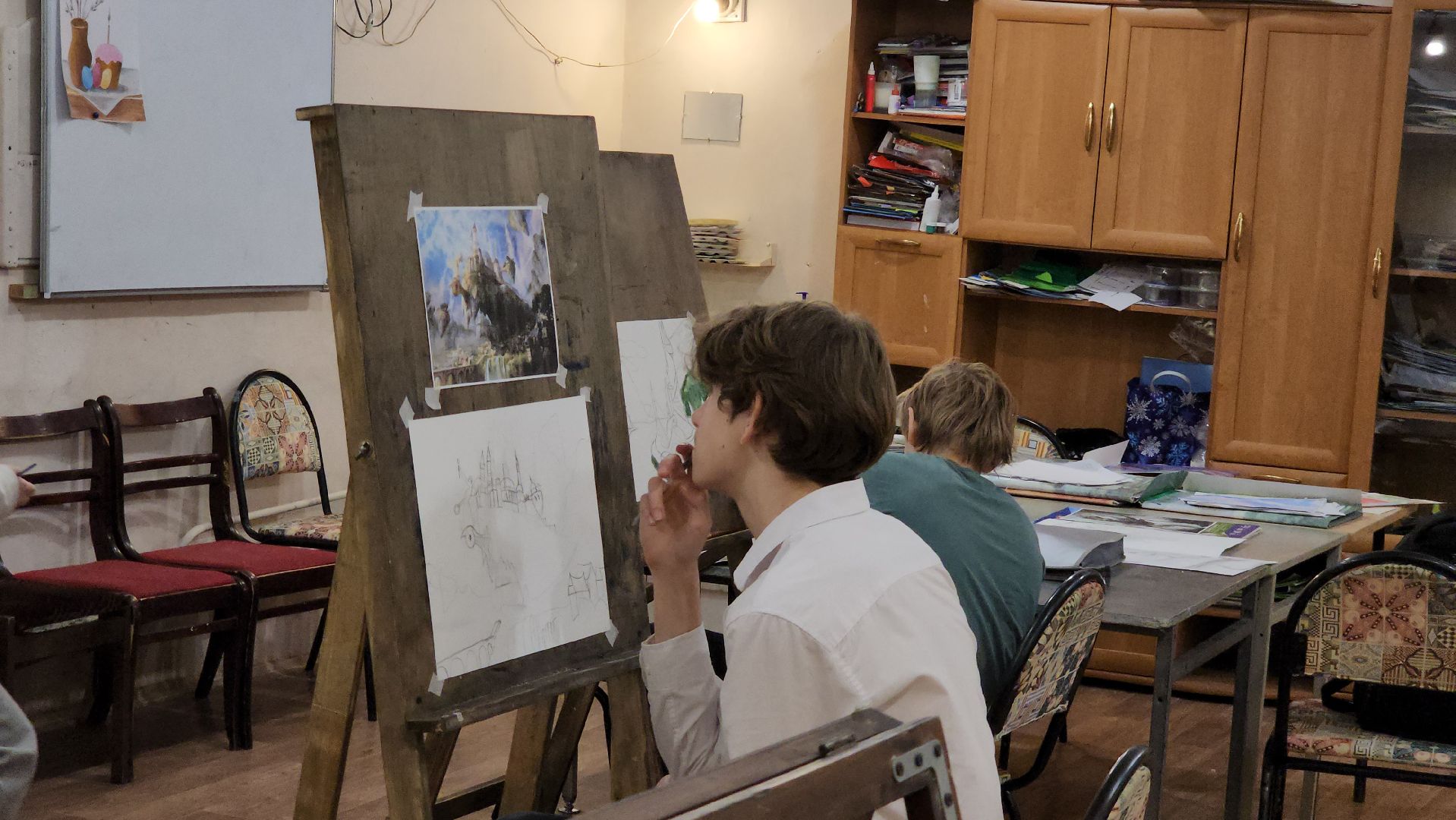 живопись, Фантастика, Рисунок, лобня,