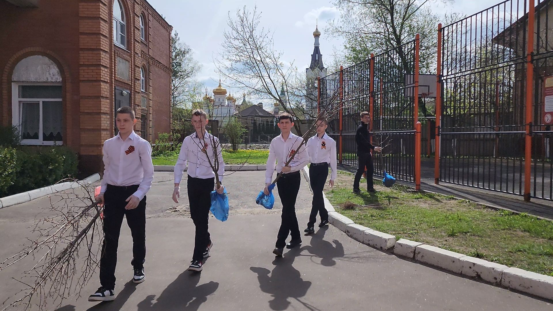 Егорьевск, Подмосковье, Московская область, экологическая акция, школьники,