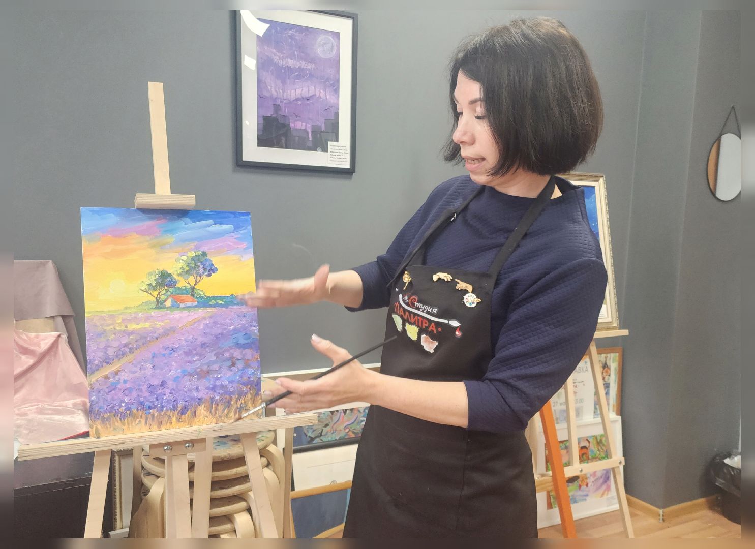 Звенигород, Культура, Живопись, Мастер-класс,