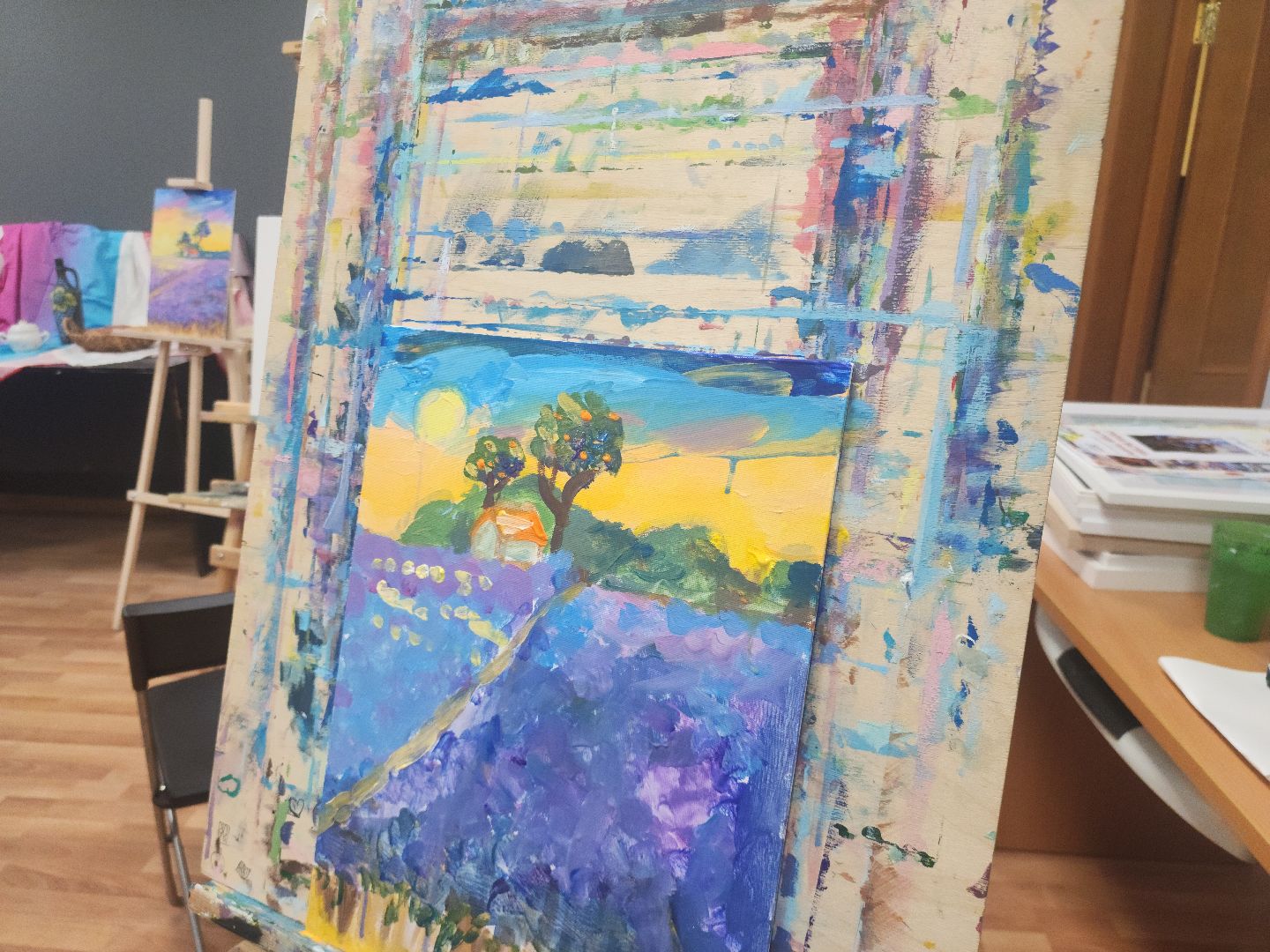 Звенигород, Культура, Живопись, Мастер-класс,