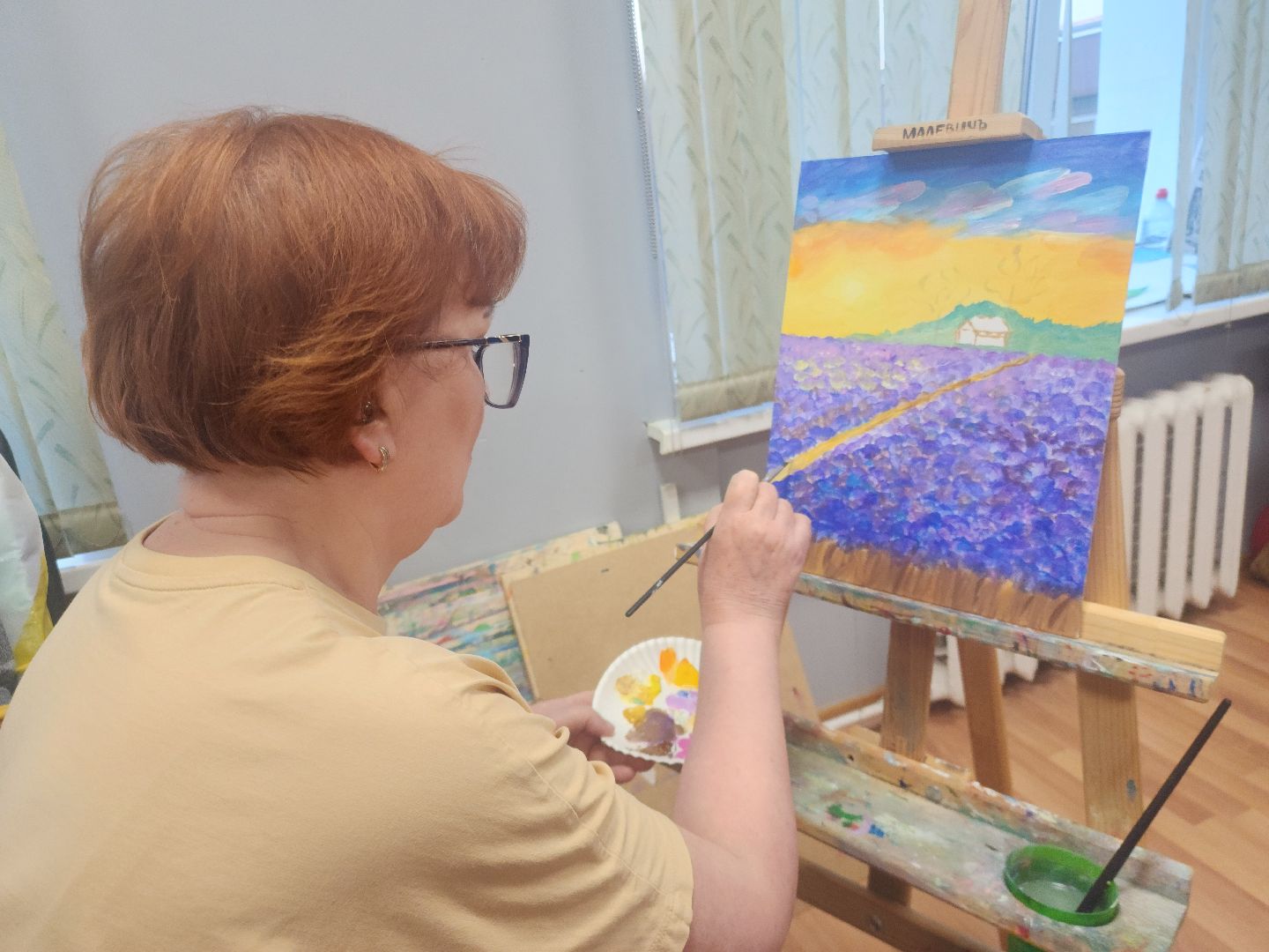 Звенигород, Культура, Живопись, Мастер-класс,