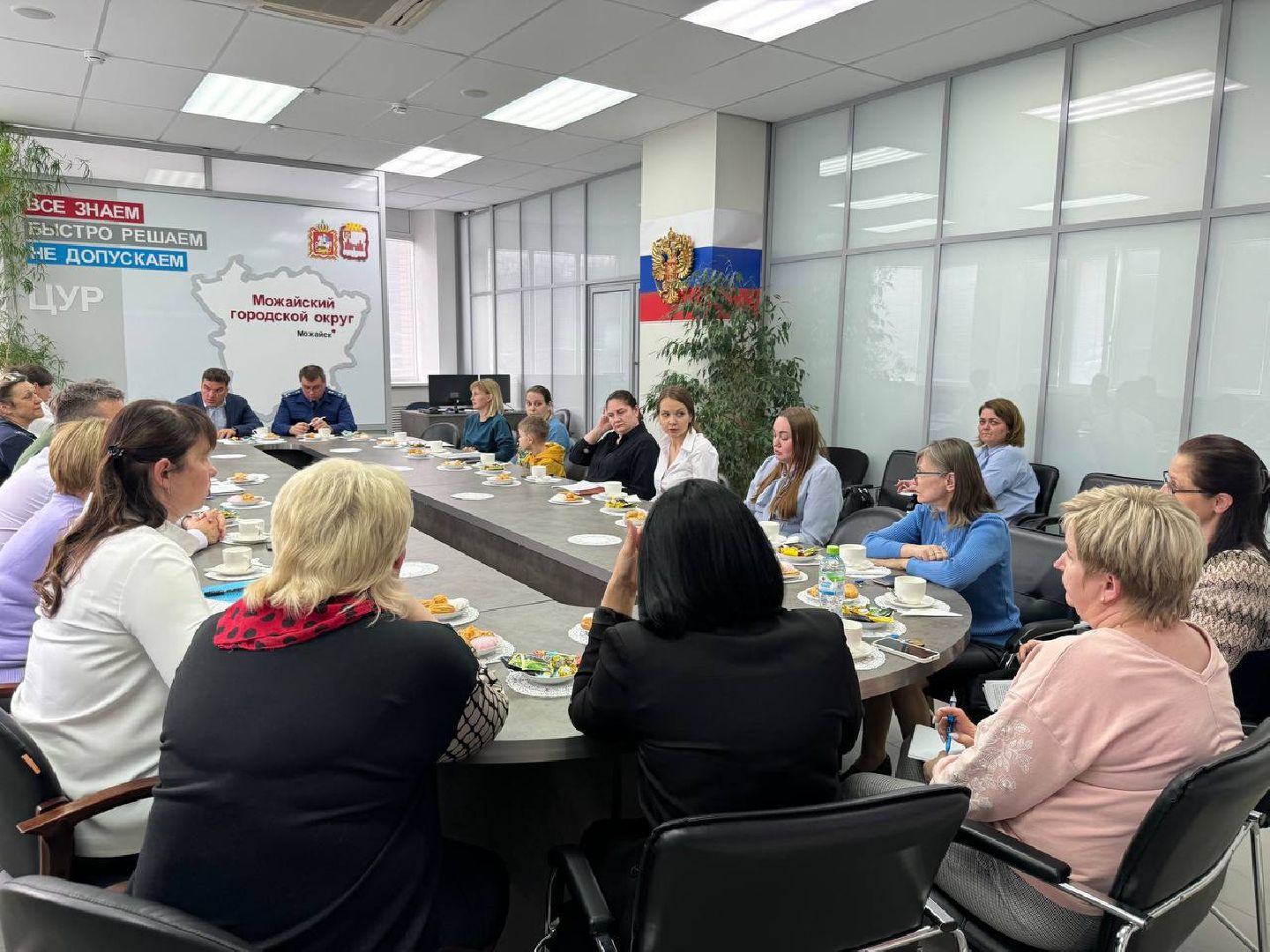 можайск, можайский городской округ, подмосковье, глава округа, сво, семьи участников сво, поддержка семей, спецоперация, помощь,