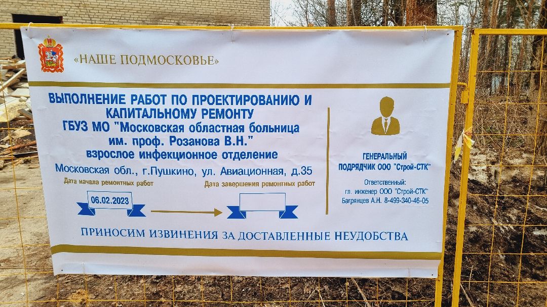 Подмосковье, Пушкино, Здравоохранение Подмосковья, капремонт