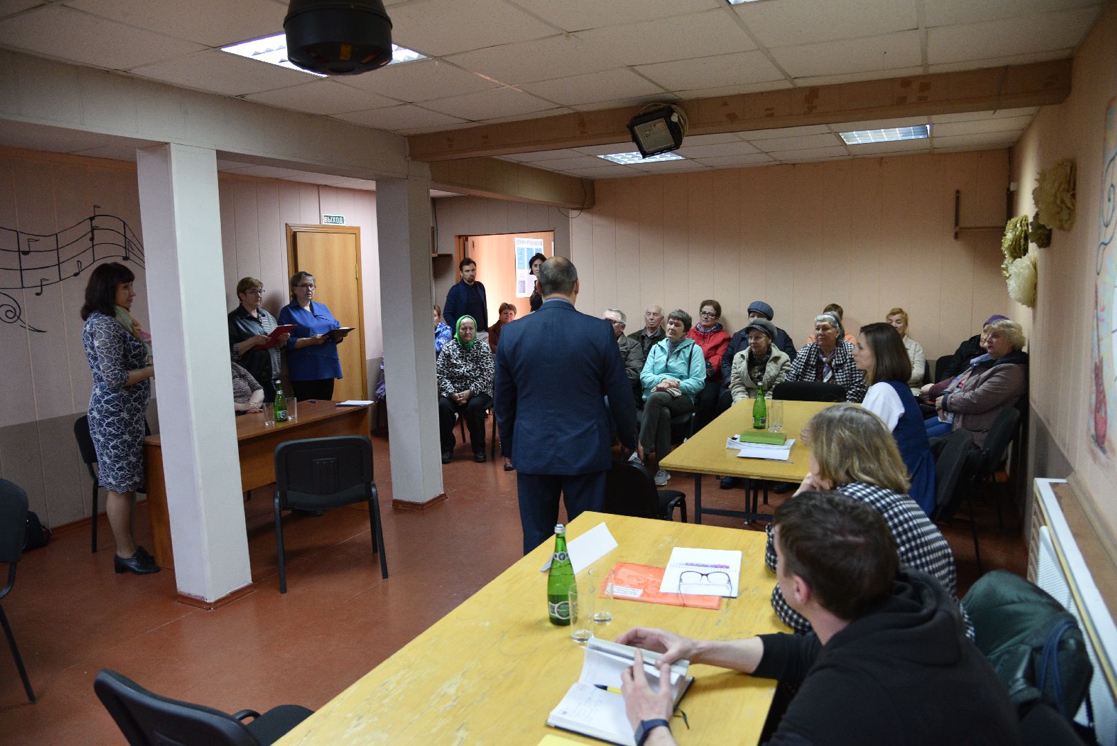 лотошино, микулино, выездная администрация, встреча администрации с жителями, глава округа,