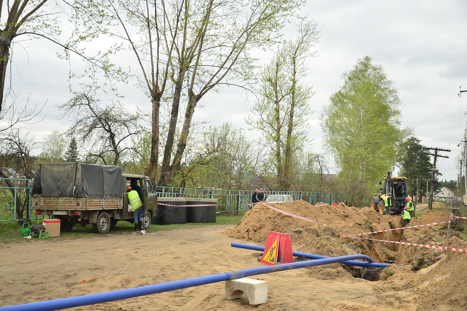 капремонт хвс, Кривандино, Большая Шатура,капитальный ремонт,