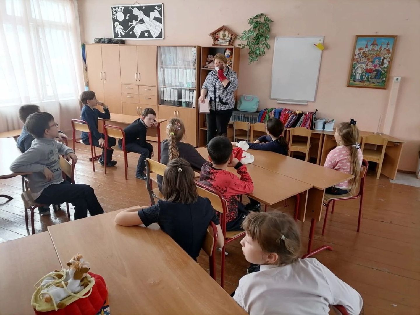 пушкино, акция, день добрых дел, акция в городском парке, школьники,