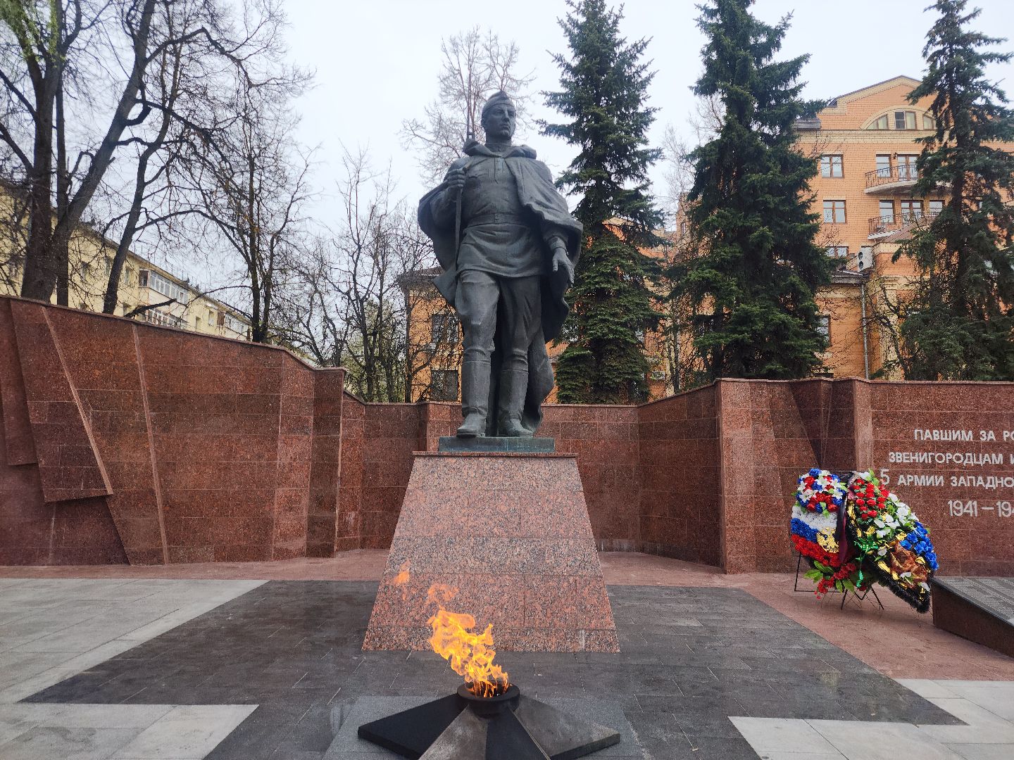 Звенигород, Благоустройство памятников,