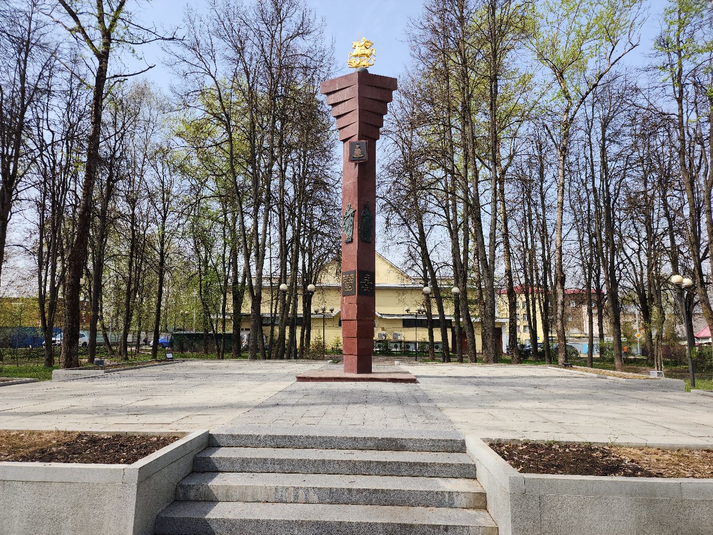 Звенигород, Благоустройство памятников,