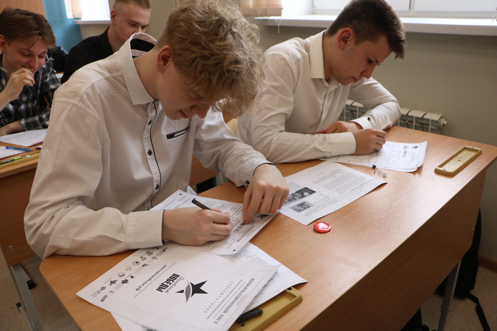 лотошино, микулино, ошейкино, диктант победы, акция, школа, лотошинская школа 1,