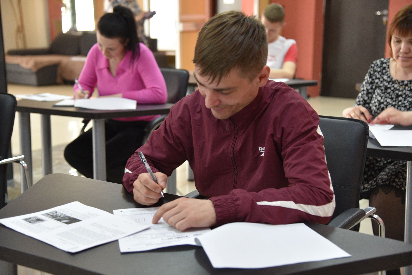 лотошино, микулино, ошейкино, диктант победы, акция, школа, лотошинская школа 1,