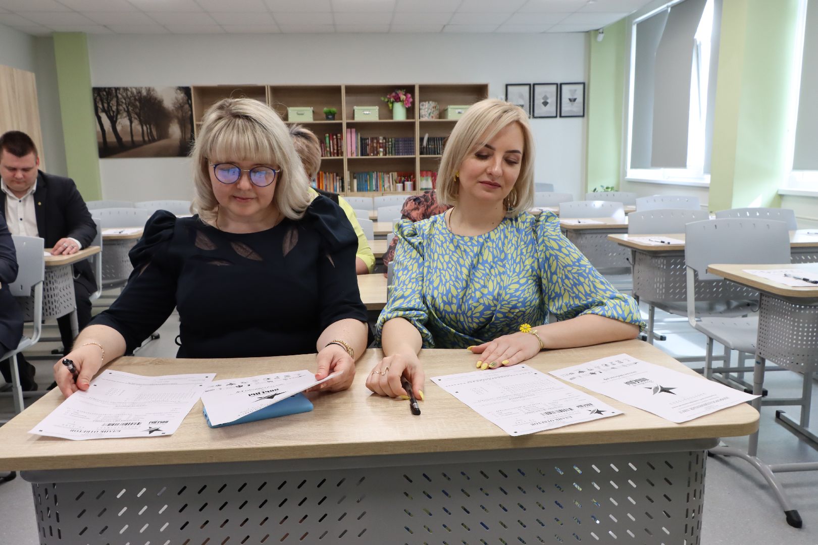 лотошино, микулино, ошейкино, диктант победы, акция, школа, лотошинская школа 1,