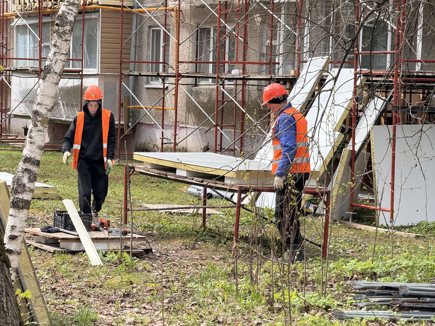 шаховская, утепление, дома, облицовка домов,