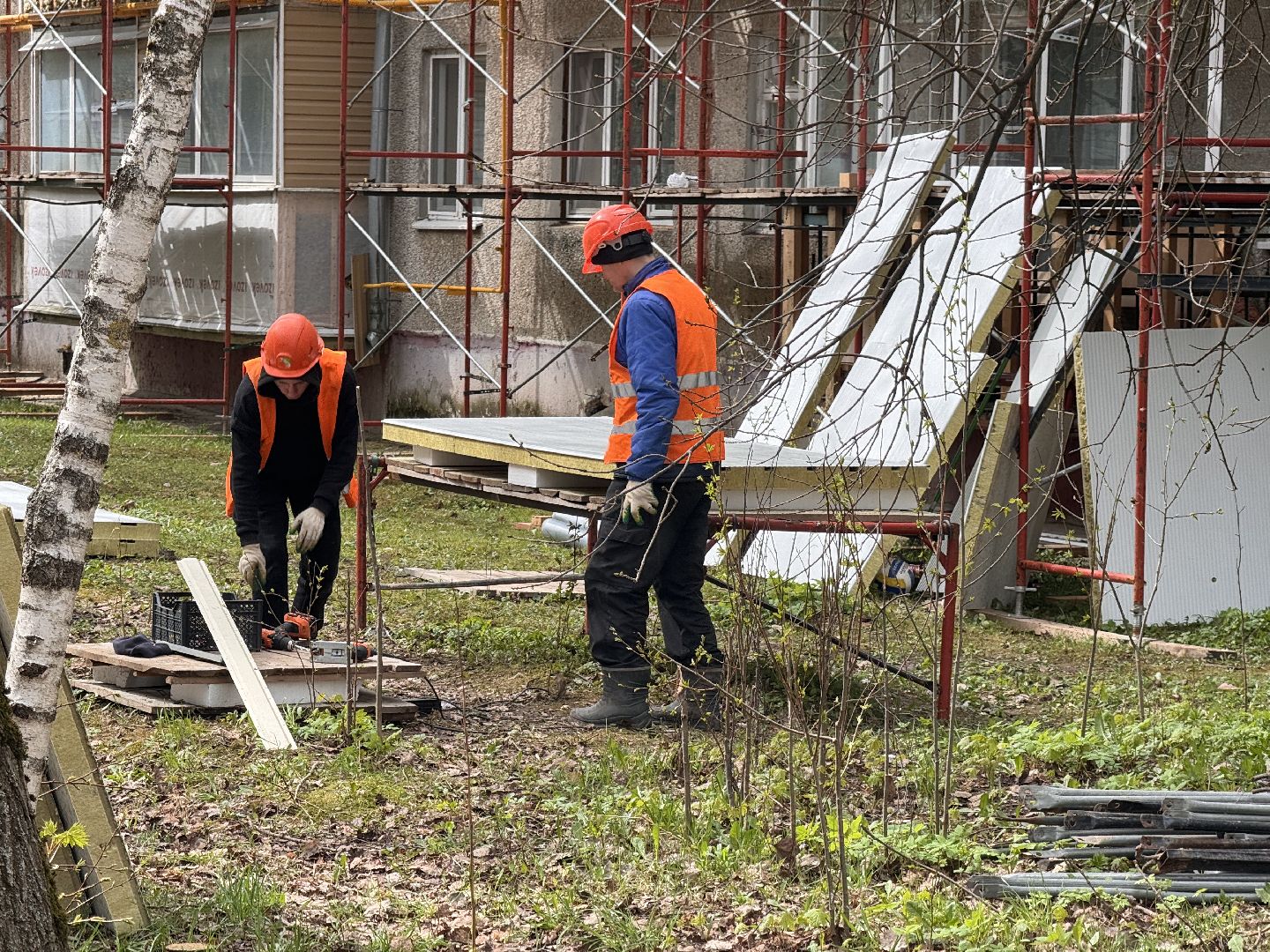 шаховская, утепление, дома, облицовка домов,