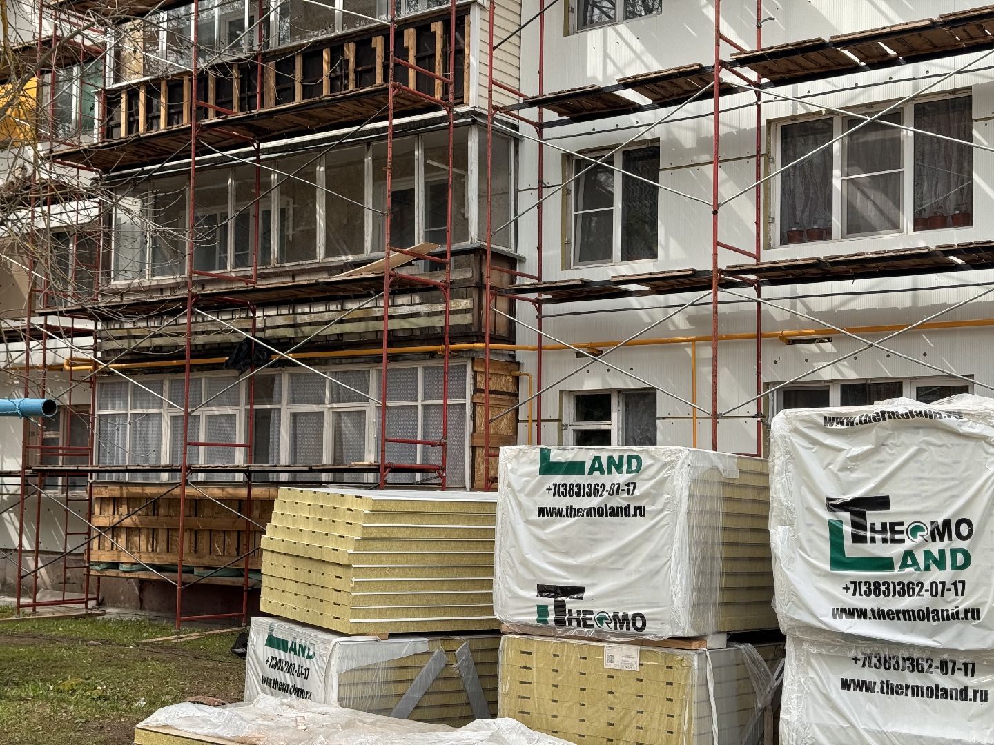 шаховская, утепление, дома, облицовка домов,