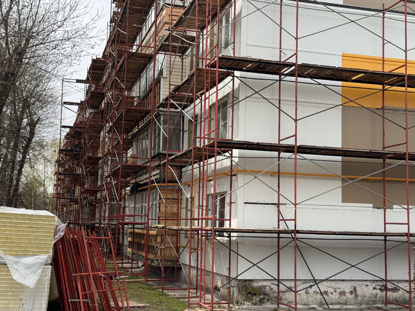 шаховская, утепление, дома, облицовка домов,