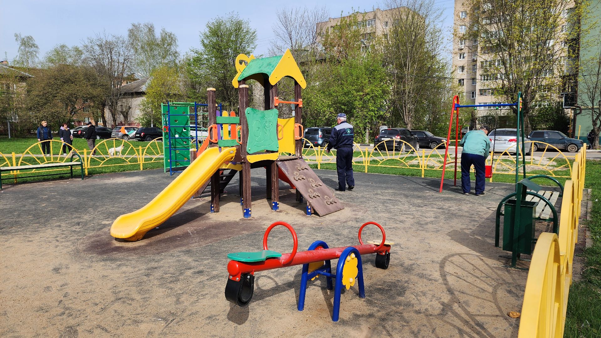 Комбинат благоустройства, Домодедово, Подмосковье, Детская площадка, Ремонт игровых элементов, ГУСТ МО, Добродел, Мастер участка, Плотник, МБУ,