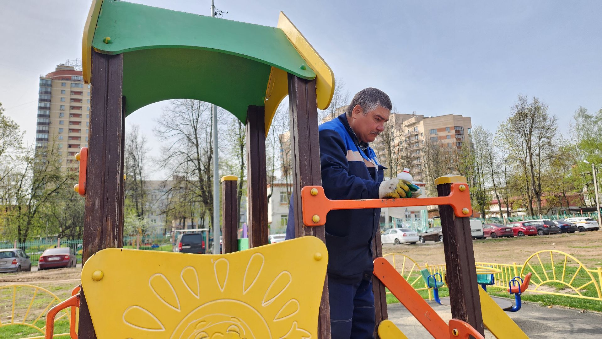 Комбинат благоустройства, Домодедово, Подмосковье, Детская площадка, Ремонт игровых элементов, ГУСТ МО, Добродел, Мастер участка, Плотник, МБУ,