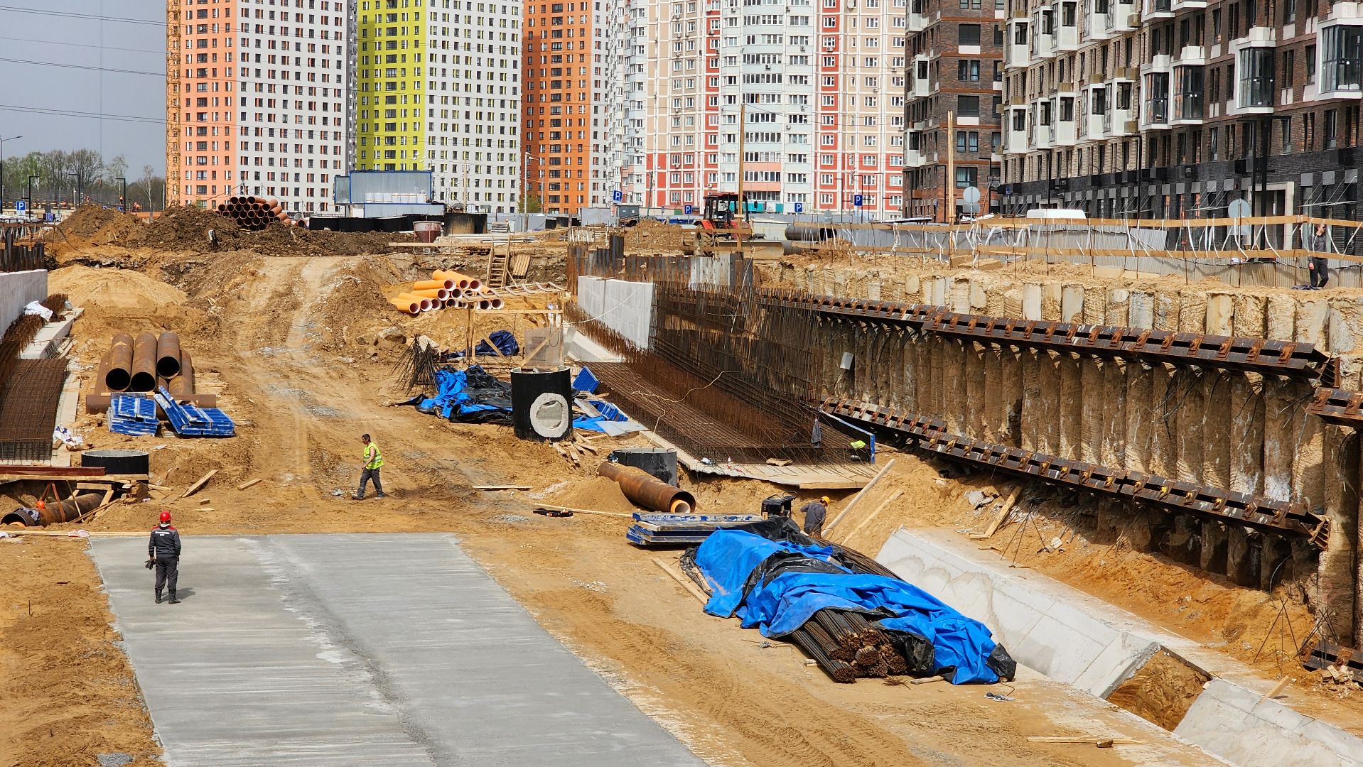 путилково, красногорск, безопасные дороги, стройка, туннель,тоннель,