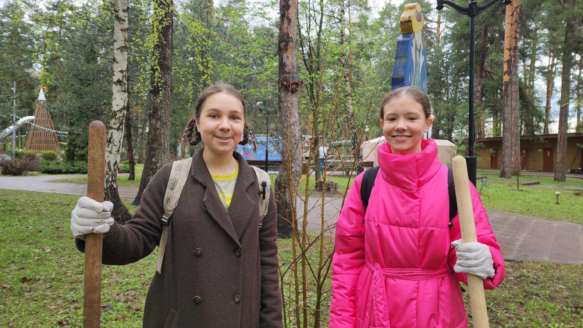 красногорск, день добрых дел, субботник, высадка деревьев,