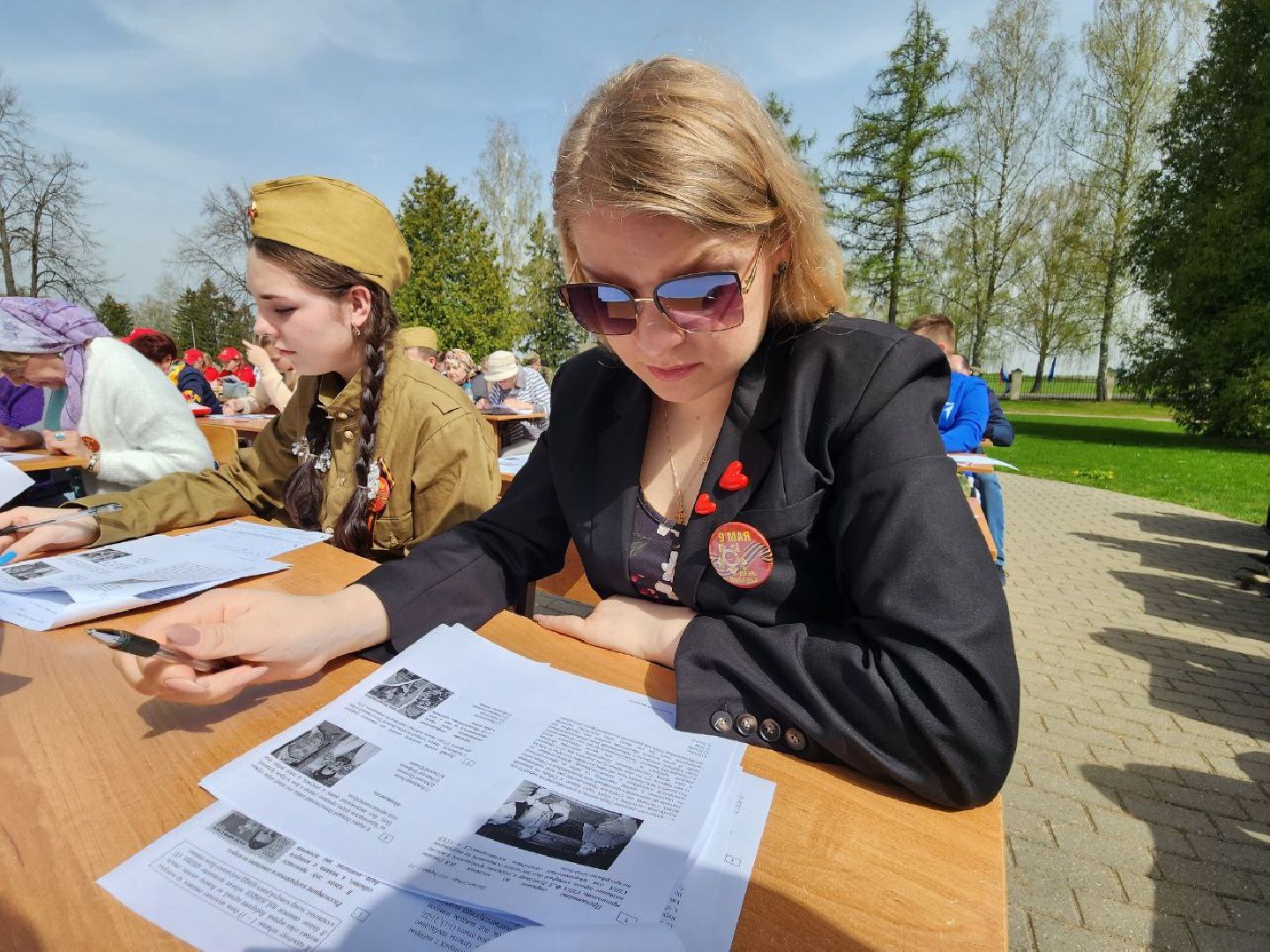 можайск, можайский городской округ, подмосковье, диктант победы, международная акция, исторический диктант, жители, великая отечественная война, бородинское поле,