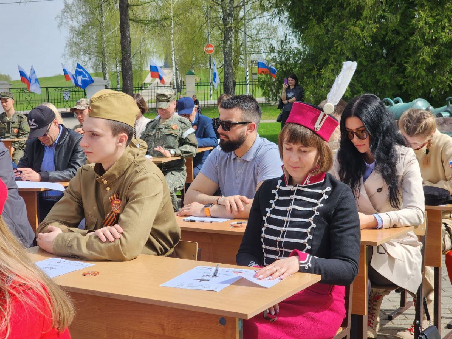 можайск, можайский городской округ, подмосковье, диктант победы, международная акция, исторический диктант, жители, великая отечественная война, бородинское поле,