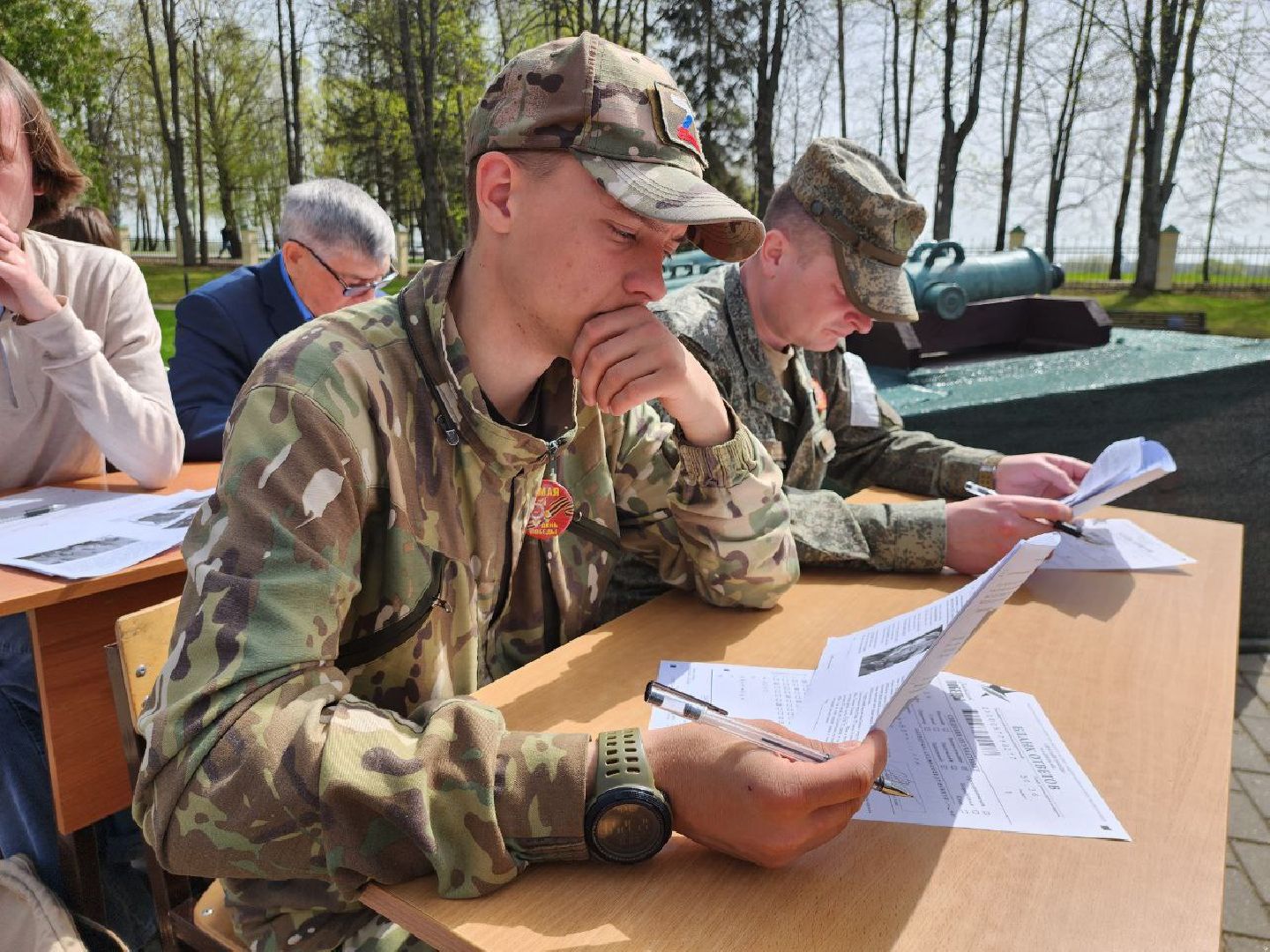 можайск, можайский городской округ, подмосковье, диктант победы, международная акция, исторический диктант, жители, великая отечественная война, бородинское поле,