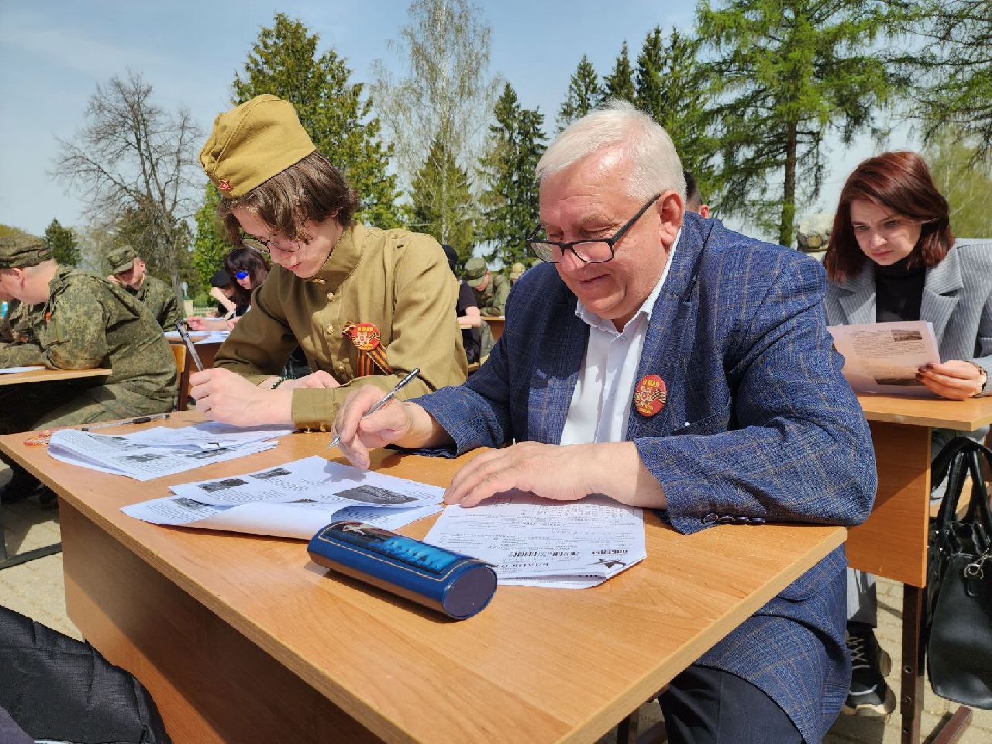 можайск, можайский городской округ, подмосковье, диктант победы, международная акция, исторический диктант, жители, великая отечественная война, бородинское поле,