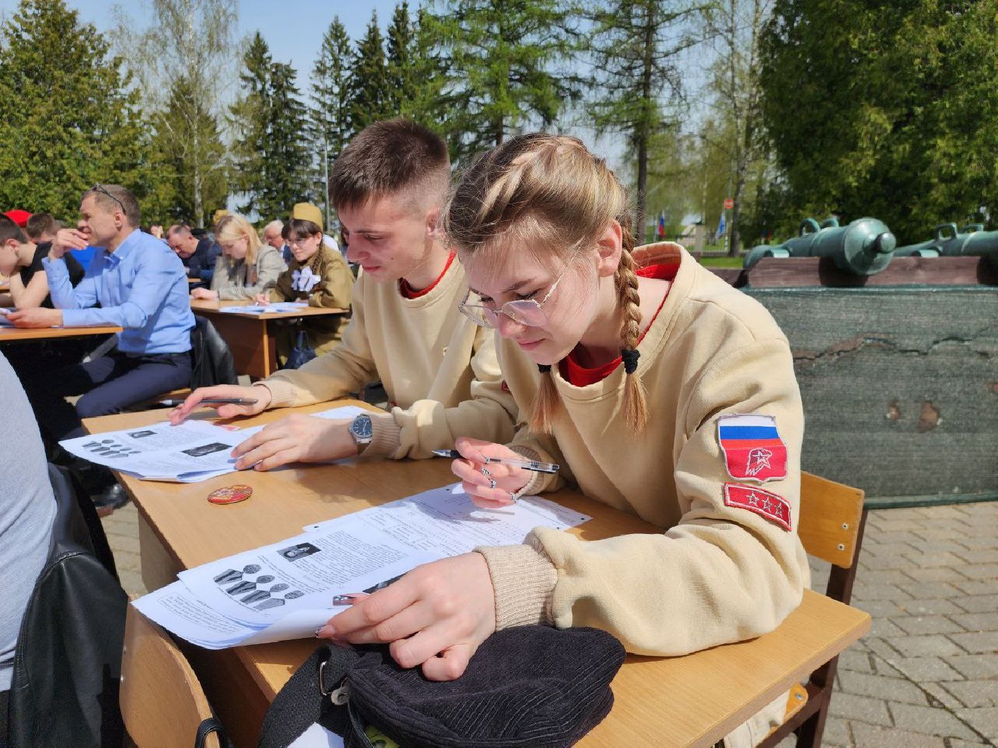 можайск, можайский городской округ, подмосковье, диктант победы, международная акция, исторический диктант, жители, великая отечественная война, бородинское поле,