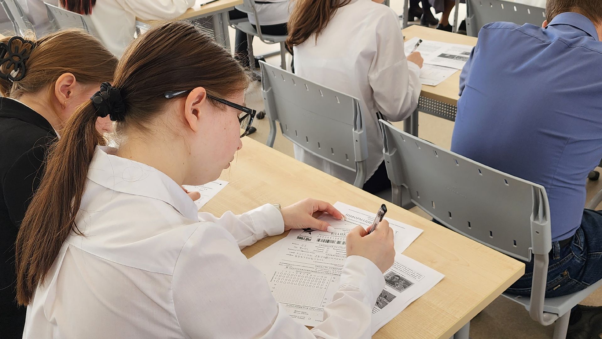 акция, диктант победы 2024, история, Великая Отечественная война, Лосино-Петровский,