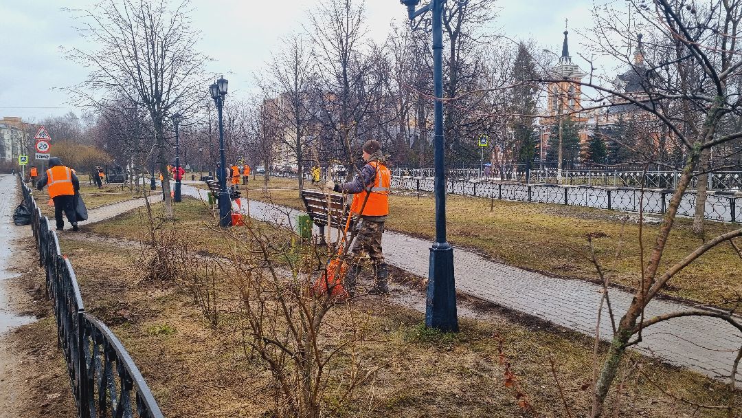 Подмосковье, Ивантеевка, благоустройство