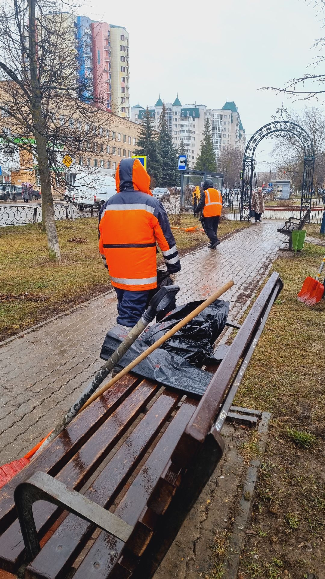 Подмосковье, Ивантеевка, благоустройство